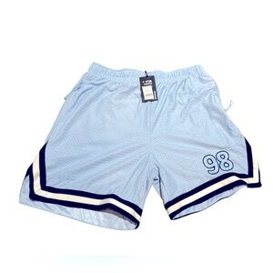 SNIPES Exclusive # 98 Men’s Meshed Activewear Shorts w/ Front zip pockets Sz XL